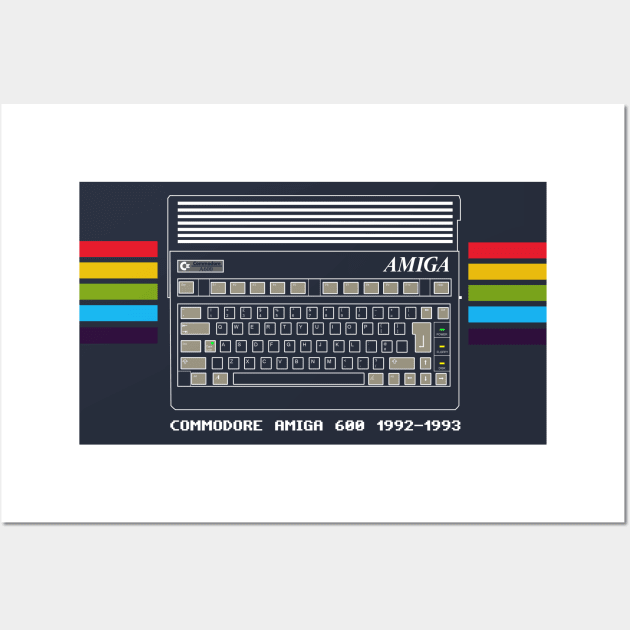 Commodore Amiga 600 Wall Art by Meta Cortex